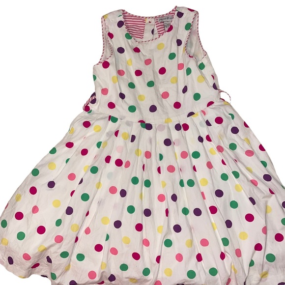 Maggie & Zoe Other - Maggie & Zoe Girls Sleeveless Polka Dot Sundress Fit & Flare Crinoline Size 7